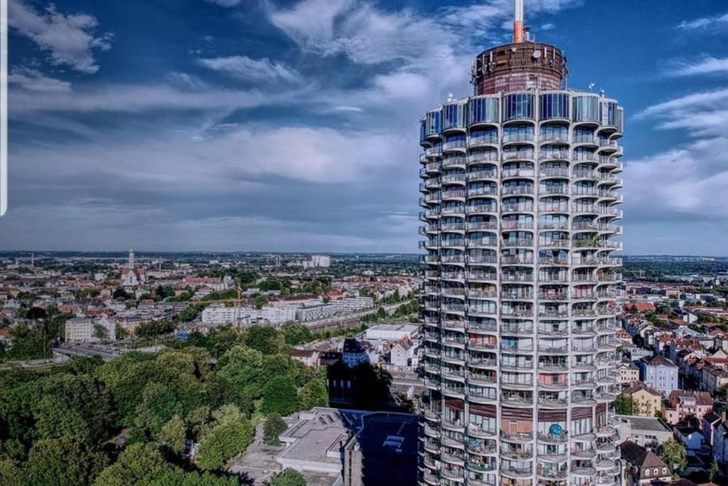 Suite-Xxi City View Hotelturm Augsburg Kültér fotó