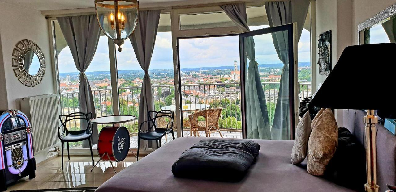 Suite-Xxi City View Hotelturm Augsburg Kültér fotó