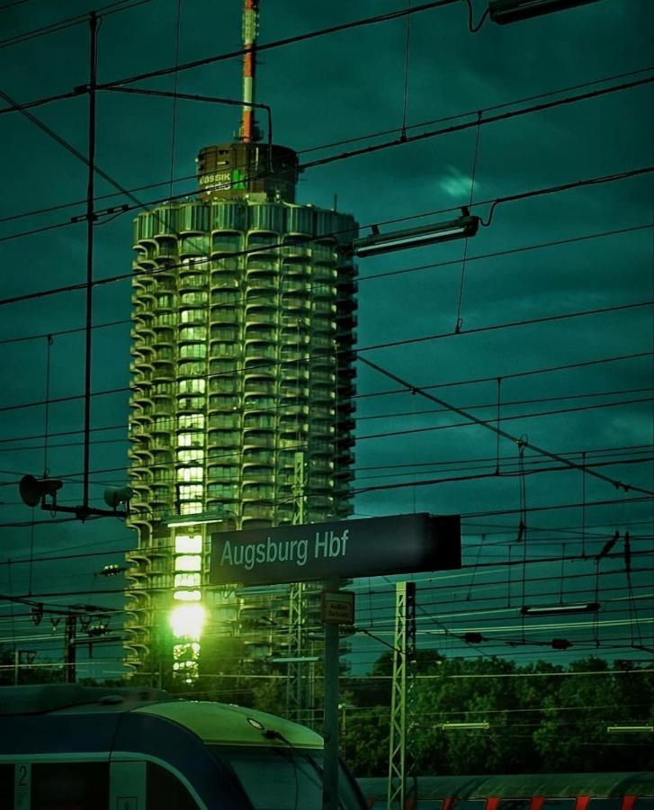 Suite-Xxi City View Hotelturm Augsburg Kültér fotó